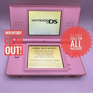 Nintendo DS Lite Handheld System With Stylus  REGION FREE